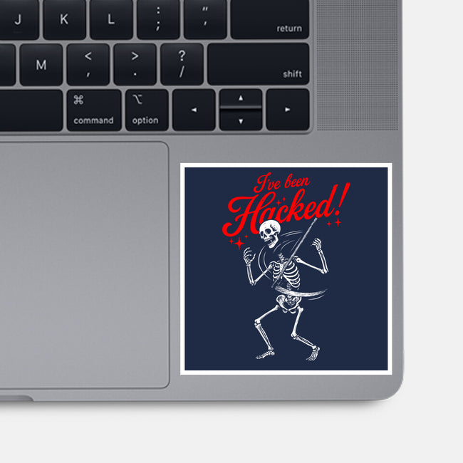 I've Been Hacked-None-Glossy-Sticker-Boggs Nicolas