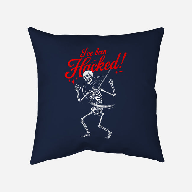 I've Been Hacked-None-Removable Cover w Insert-Throw Pillow-Boggs Nicolas