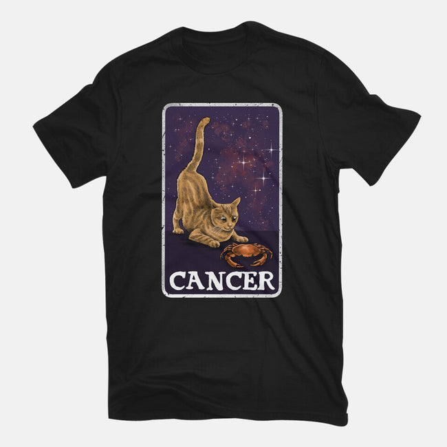 Cancer Cat-Unisex-Basic-Tee-zascanauta