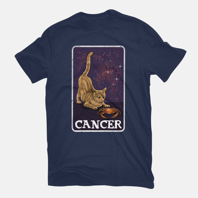 Cancer Cat-Unisex-Basic-Tee-zascanauta