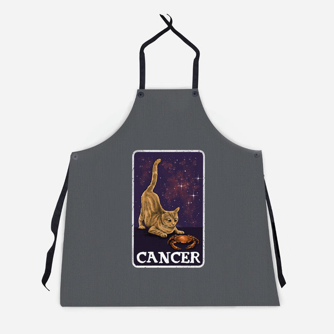 Cancer Cat-Unisex-Kitchen-Apron-zascanauta