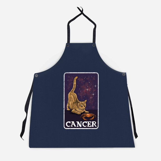Cancer Cat-Unisex-Kitchen-Apron-zascanauta