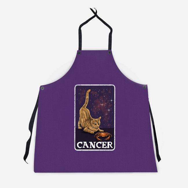 Cancer Cat-Unisex-Kitchen-Apron-zascanauta