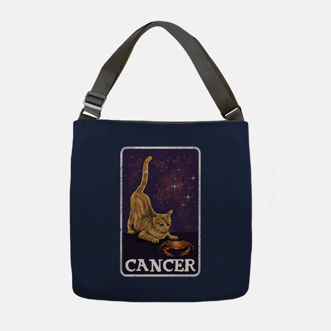 Cancer Cat-None-Adjustable Tote-Bag-zascanauta