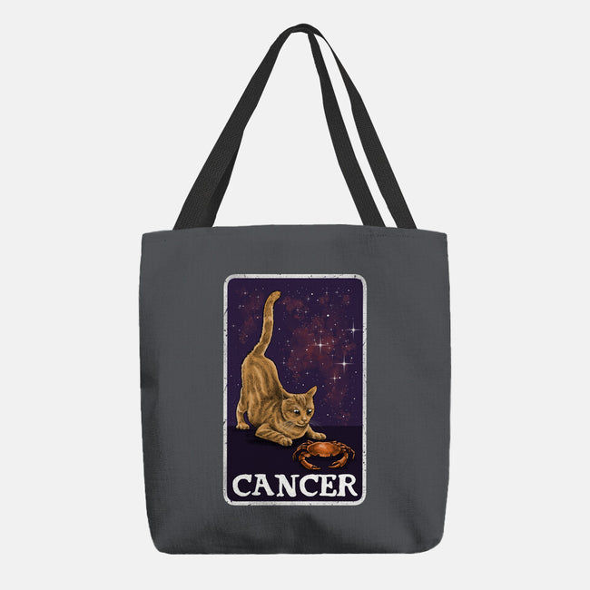 Cancer Cat-None-Basic Tote-Bag-zascanauta