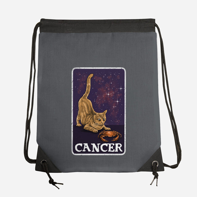 Cancer Cat-None-Drawstring-Bag-zascanauta