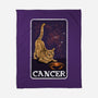 Cancer Cat-None-Fleece-Blanket-zascanauta