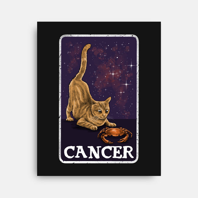 Cancer Cat-None-Stretched-Canvas-zascanauta