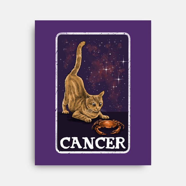 Cancer Cat-None-Stretched-Canvas-zascanauta