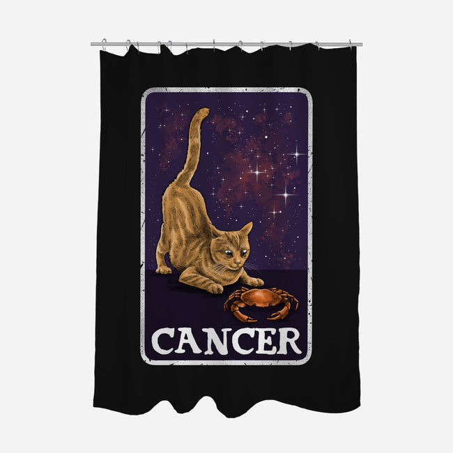 Cancer Cat-None-Polyester-Shower Curtain-zascanauta