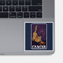 Cancer Cat-None-Glossy-Sticker-zascanauta
