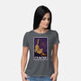 Cancer Cat-Womens-Basic-Tee-zascanauta