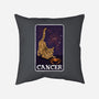 Cancer Cat-None-Removable Cover w Insert-Throw Pillow-zascanauta