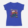 Beach Overlord-Womens-V-Neck-Tee-AndreusD
