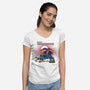 Beach Overlord-Womens-V-Neck-Tee-AndreusD
