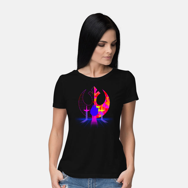 1980s Rebel-Womens-Basic-Tee-drbutler