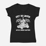 We’re Going Karting-Womens-V-Neck-Tee-drbutler