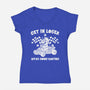 We’re Going Karting-Womens-V-Neck-Tee-drbutler