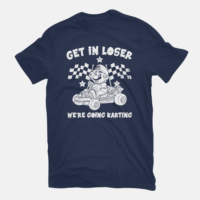 We’re Going Karting-Womens-Fitted-Tee-drbutler
