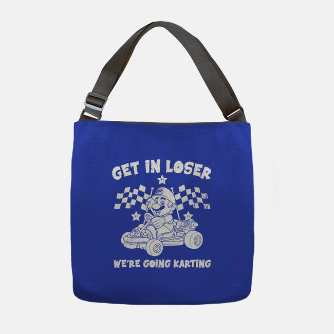 We’re Going Karting-None-Adjustable Tote-Bag-drbutler