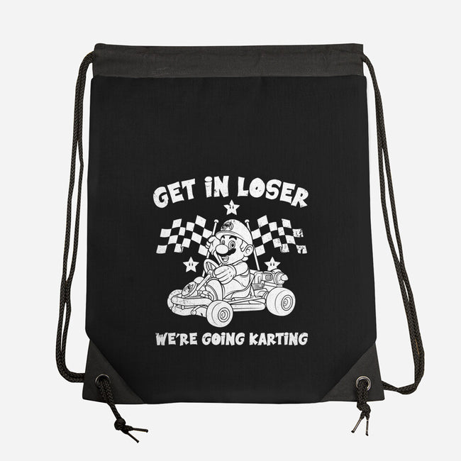 We’re Going Karting-None-Drawstring-Bag-drbutler
