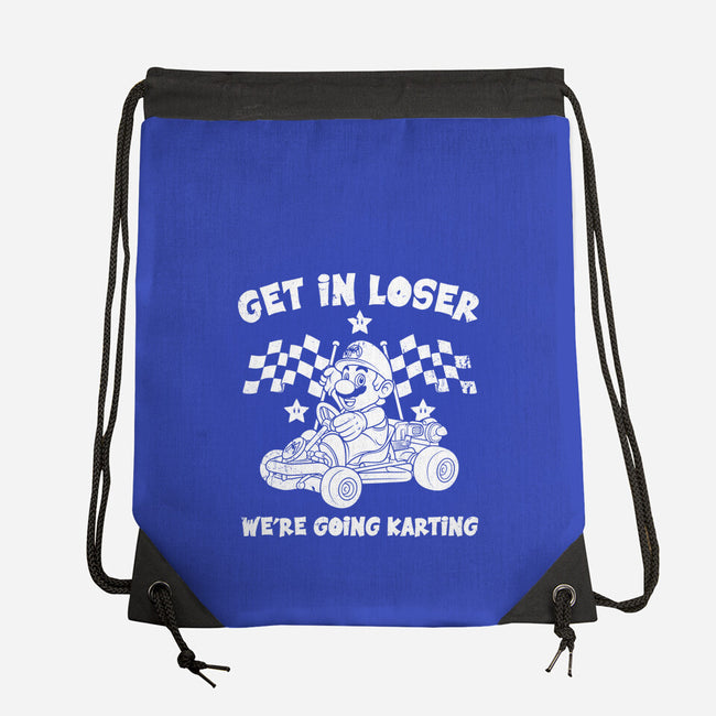 We’re Going Karting-None-Drawstring-Bag-drbutler