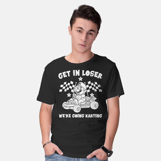 We’re Going Karting-Mens-Basic-Tee-drbutler