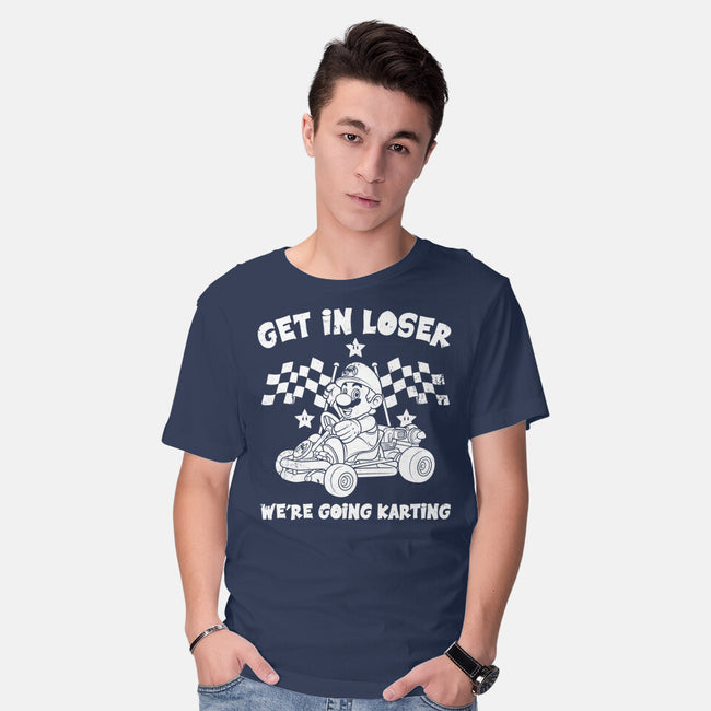 We’re Going Karting-Mens-Basic-Tee-drbutler