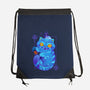 Derpy Tiger-None-Drawstring-Bag-ricolaa