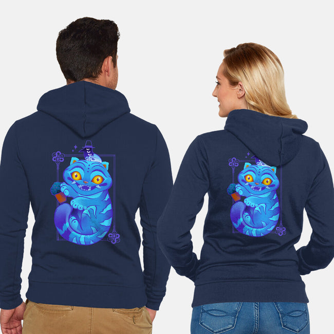 Derpy Tiger-Unisex-Zip-Up-Sweatshirt-ricolaa
