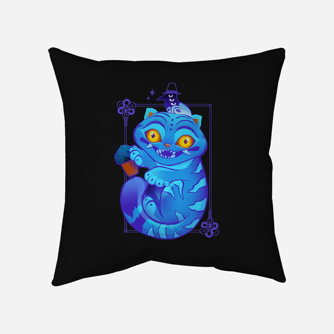 Derpy Tiger-None-Removable Cover w Insert-Throw Pillow-ricolaa