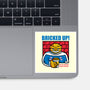 Bricked Up-None-Glossy-Sticker-krisren28