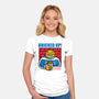 Bricked Up-Womens-Fitted-Tee-krisren28
