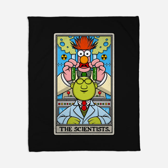 The Scientists Tarot-None-Fleece-Blanket-drbutler