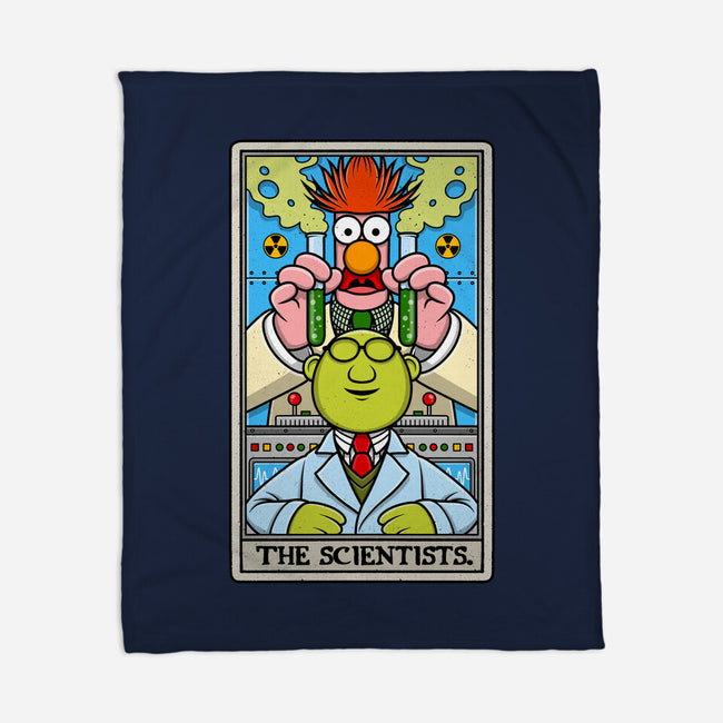 The Scientists Tarot-None-Fleece-Blanket-drbutler