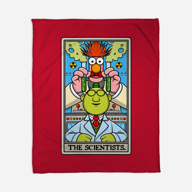 The Scientists Tarot-None-Fleece-Blanket-drbutler