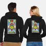 The Scientists Tarot-Unisex-Zip-Up-Sweatshirt-drbutler