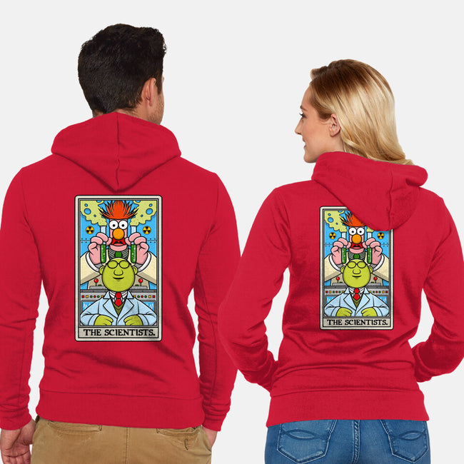 The Scientists Tarot-Unisex-Zip-Up-Sweatshirt-drbutler