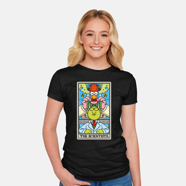 The Scientists Tarot-Womens-Fitted-Tee-drbutler
