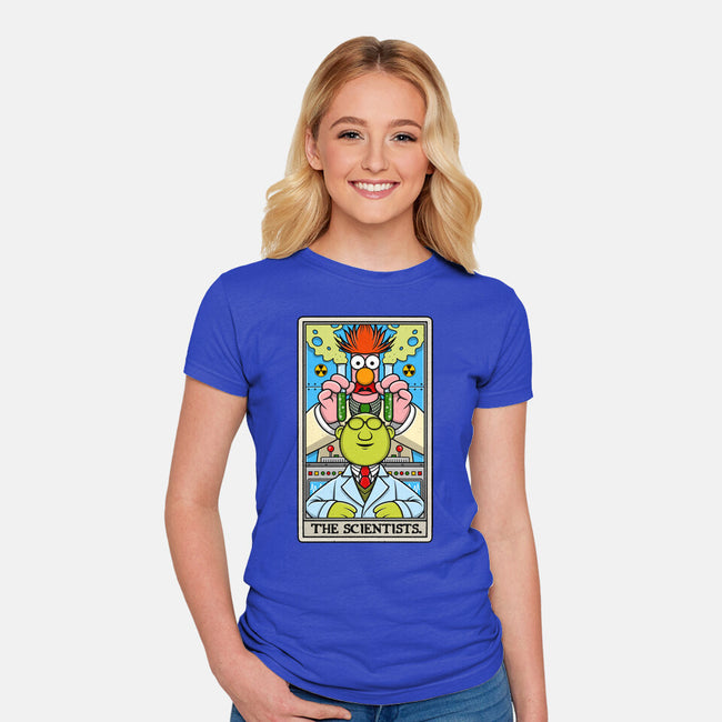 The Scientists Tarot-Womens-Fitted-Tee-drbutler