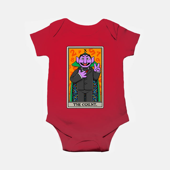 The Count Tarot-Baby-Basic-Onesie-drbutler