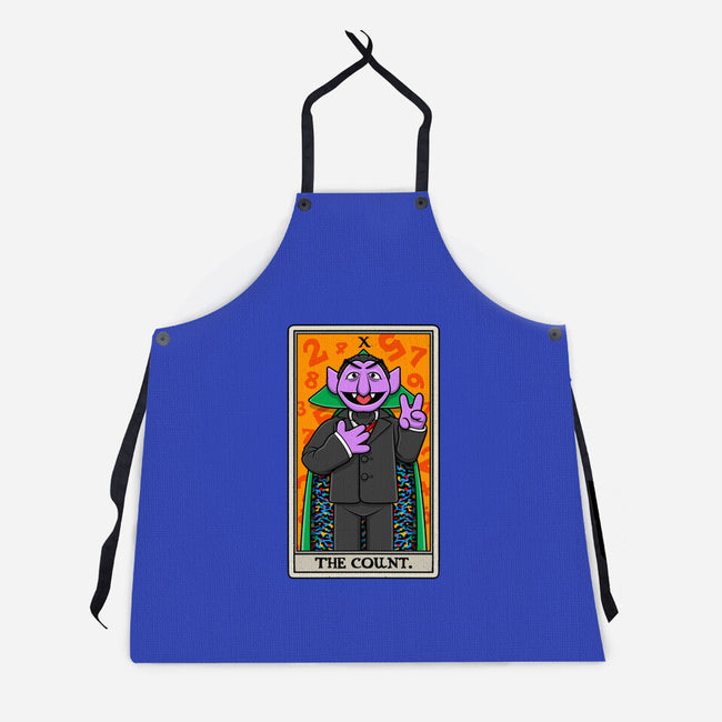 The Count Tarot-Unisex-Kitchen-Apron-drbutler