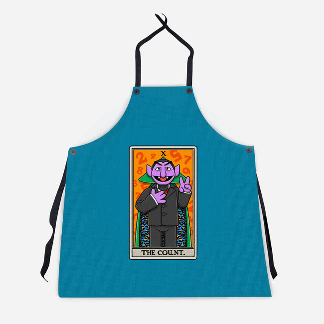 The Count Tarot-Unisex-Kitchen-Apron-drbutler