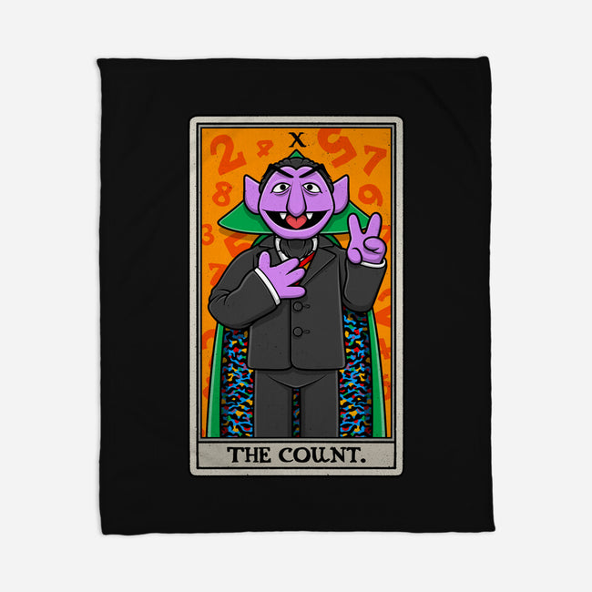 The Count Tarot-None-Fleece-Blanket-drbutler