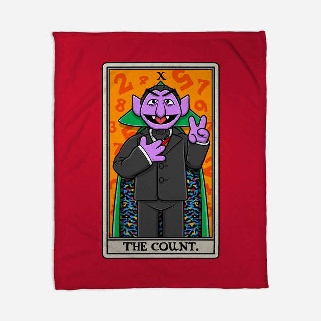 The Count Tarot-None-Fleece-Blanket-drbutler