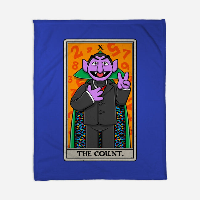 The Count Tarot-None-Fleece-Blanket-drbutler