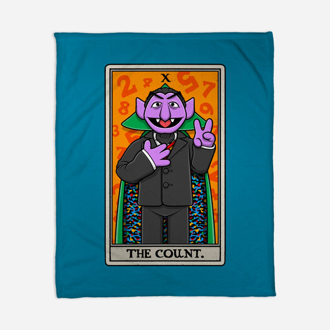 The Count Tarot-None-Fleece-Blanket-drbutler