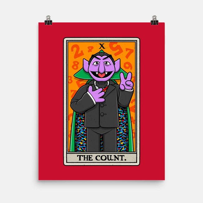 The Count Tarot-None-Matte-Poster-drbutler