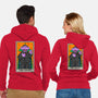 The Count Tarot-Unisex-Zip-Up-Sweatshirt-drbutler
