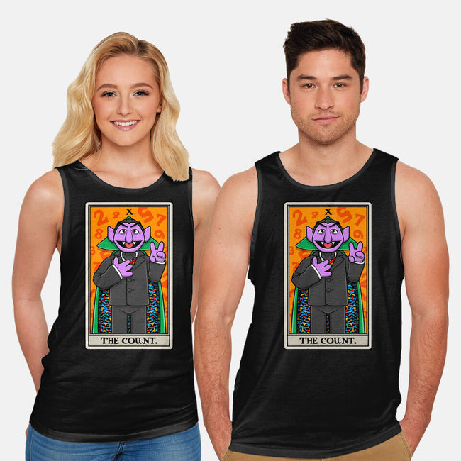 The Count Tarot-Unisex-Basic-Tank-drbutler